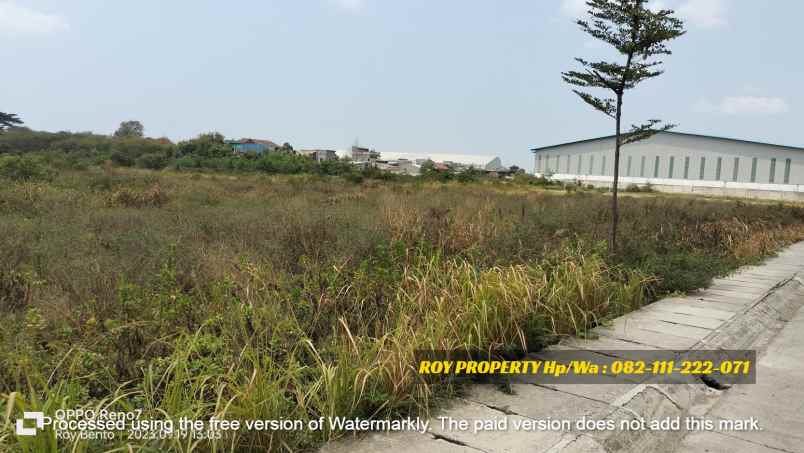 disewakan tanah jl marunda makmur