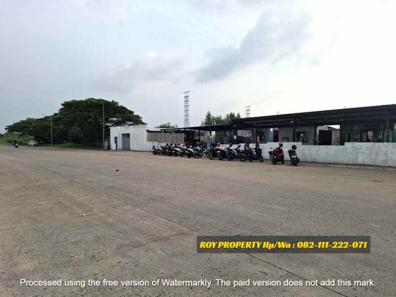 disewakan tanah jl marunda makmur