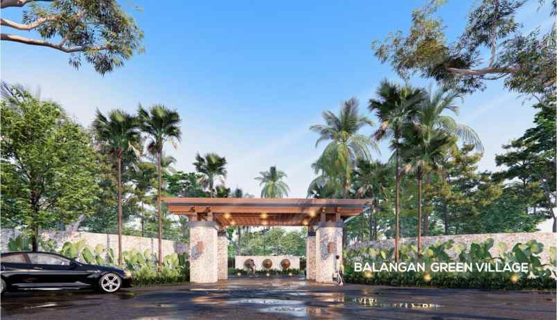 disewakan villa jl pantai balangan