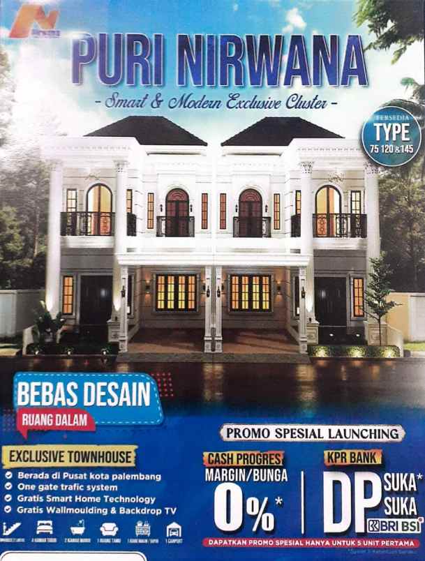 for sale rumah impianmu lt 78m lb 75m ilir barat i