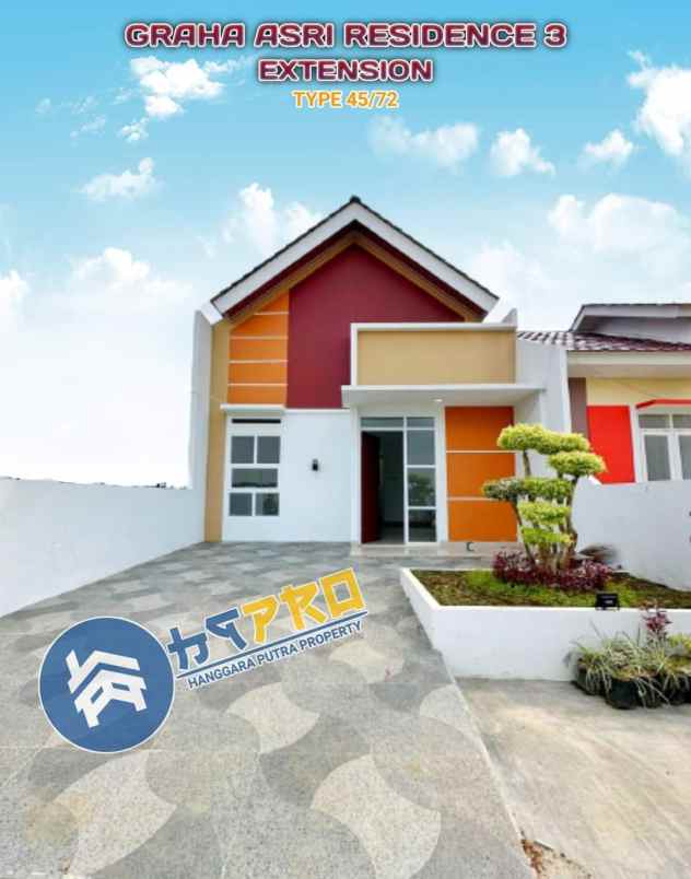 graha asri 3 extensiontipe 45 72 biaya hanya 2jt saja