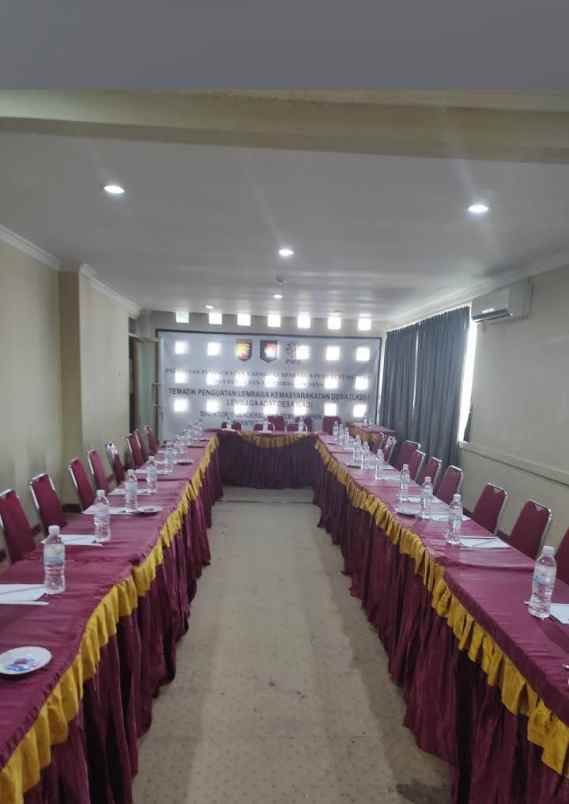hotel aktif full furnished di way halim bandar lampung