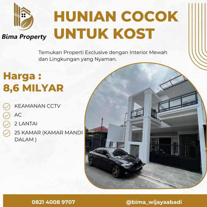 hunian kost mewah kota malang