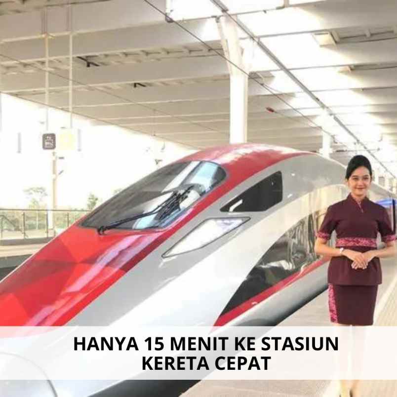 jual kavling tanah dekat stasiun kereta cepat