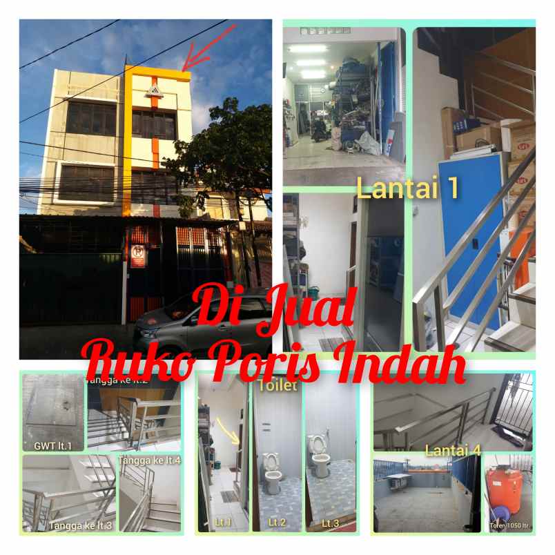 jual ruko poris indah cengkareng poris