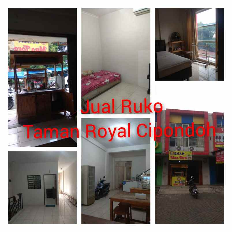 jual ruko taman royal cipondoh