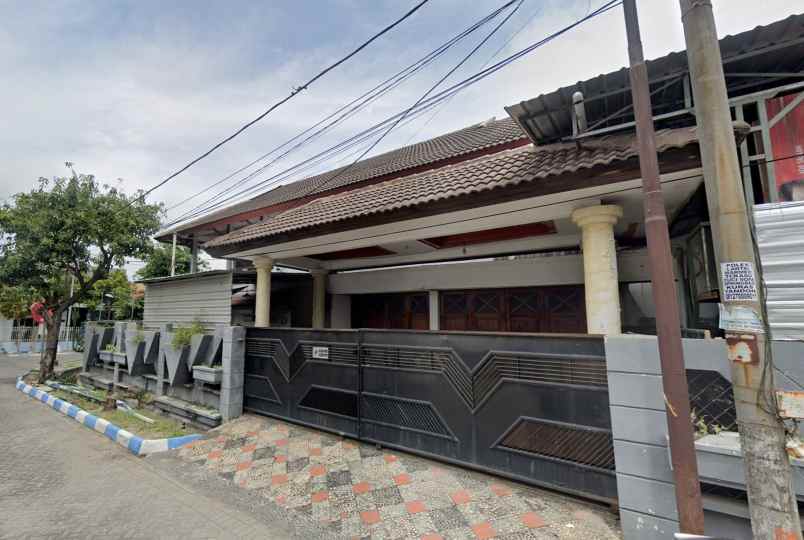 jual rumah dan tempat usaha rungkut mapan surabaya shm