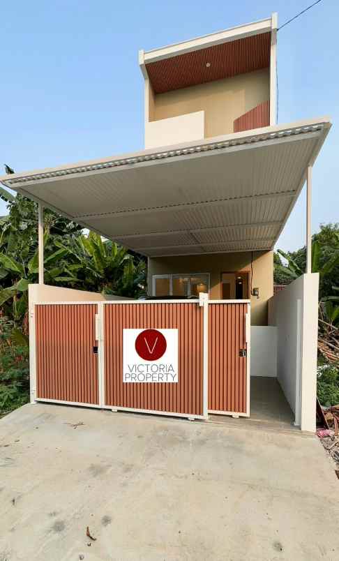 jual rumah minimalis modern komplek ddn cibubur