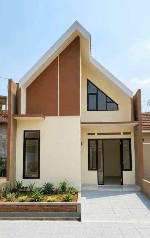 jual rumah model scandinavian siap huni harga murah