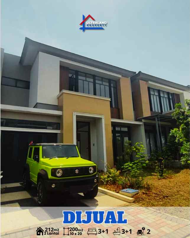 kota wisata rumah dijual belum di huni 87009
