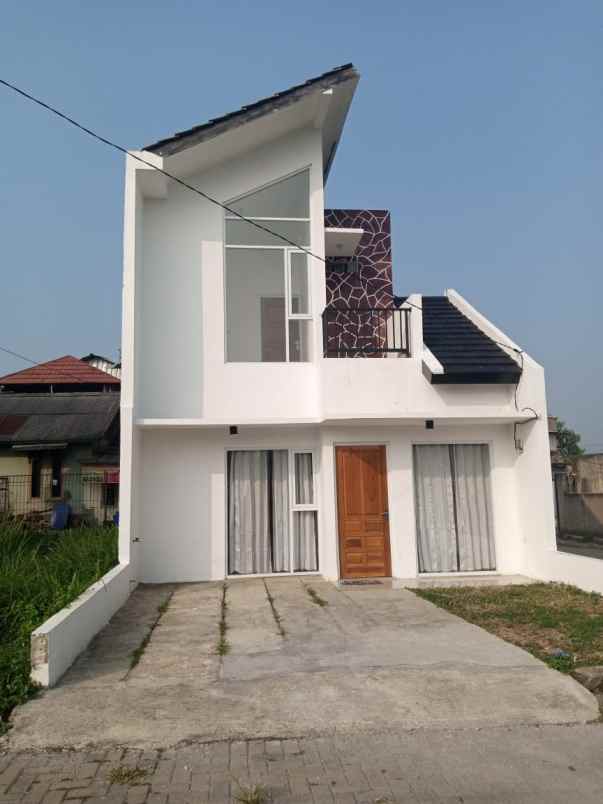 kpr rumah 2 lantai dekat tol seroja 3jt allin