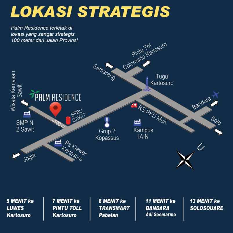 perumahan cluster depan group 2 kopassus kartosuro