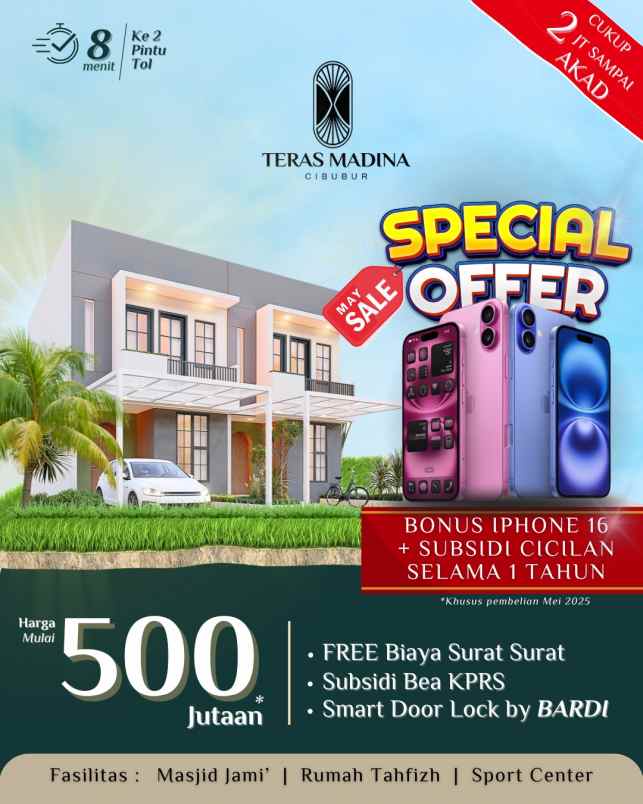 perumahan muslim teras madina cibubur