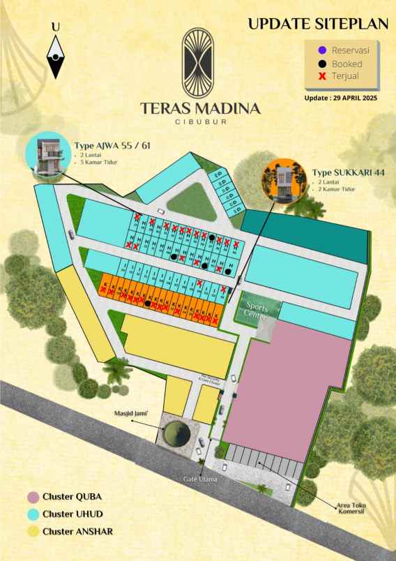 perumahan muslim teras madina cibubur