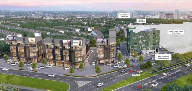 ruko maxim paramount gading serpong