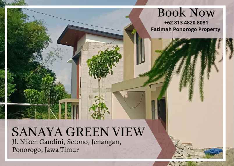 rumah 2 lantai syariah minimalis ponorogo