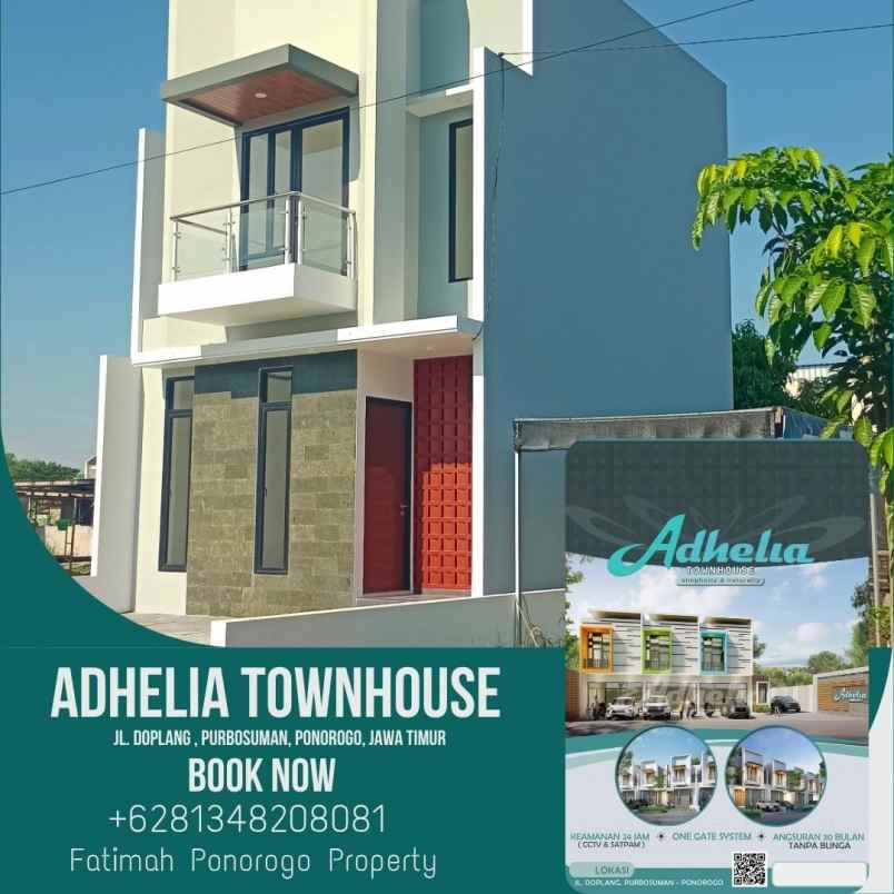 rumah 2 lantai terakhir di ponorogo kota