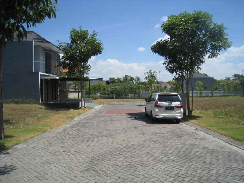 rumah baru modern minimalis di citraland surabaya