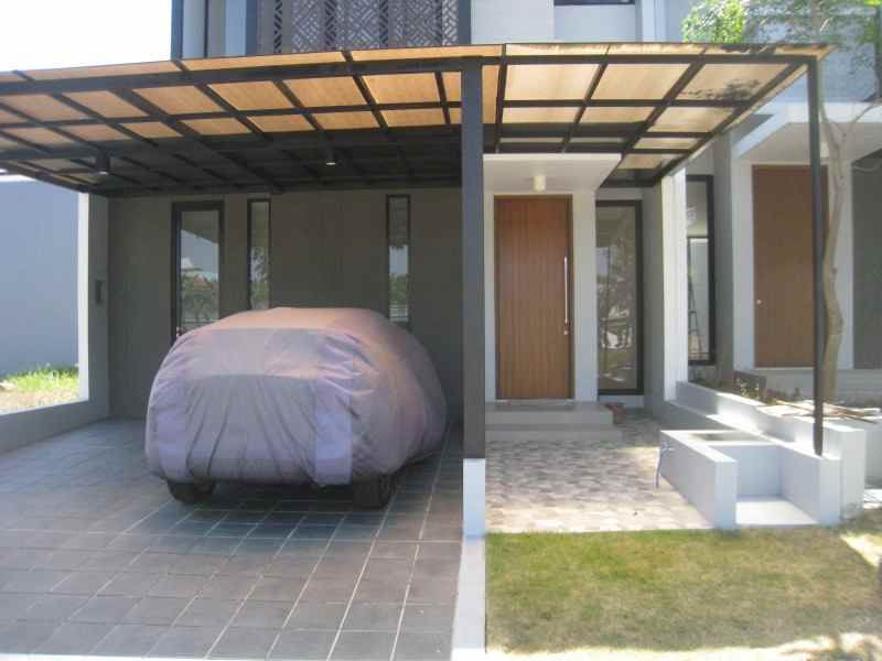 rumah baru modern minimalis di citraland surabaya