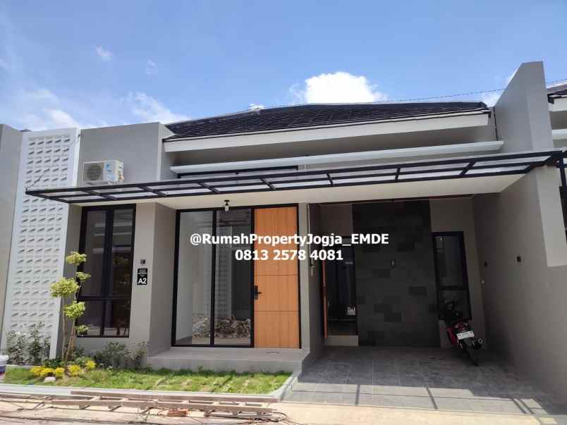 rumah baru siap huni 5 menit pemda sleman