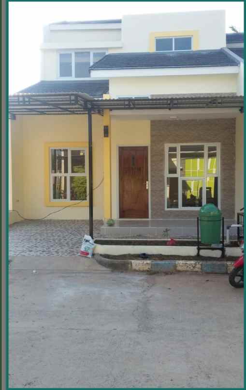 rumah cluster nyaman dan sejuk di mustikajaya