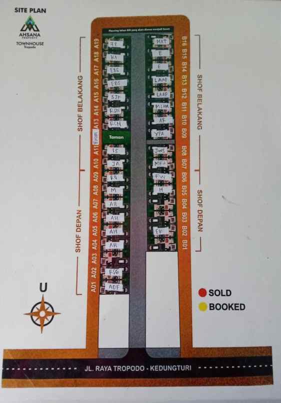 rumah dekat stasiun mojokerto di magersari mojokerto
