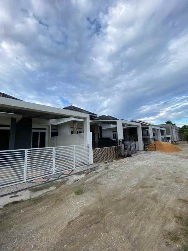 rumah dijual jl matoa raya arengka harga 345 juta