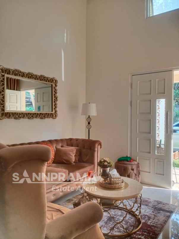 rumah hook tanah luas dalam cluster di bojongsari ash