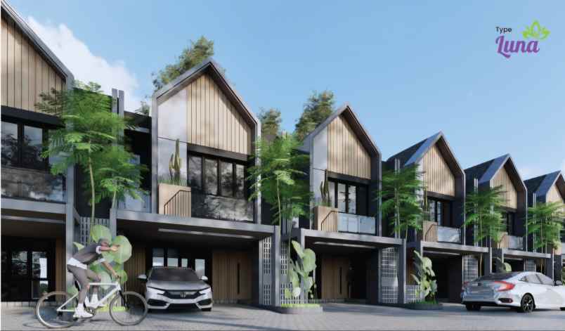 rumah jagakarsa skandinavian modern dalam premium area