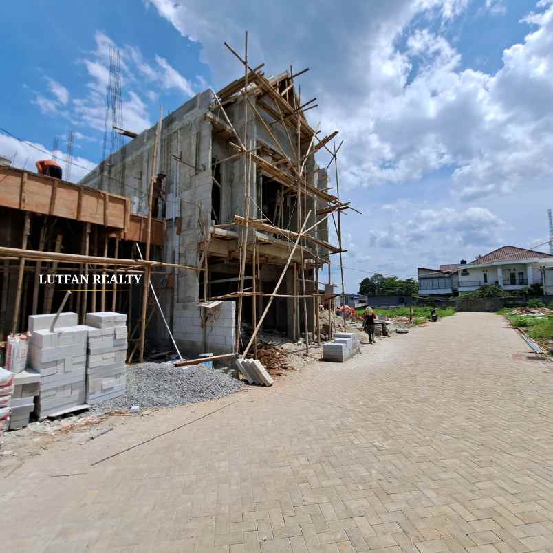 rumah jagakarsa skandinavian modern dalam premium area