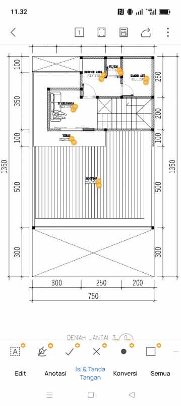 rumah mewah 2 5 lantai nempel villa cinere mas