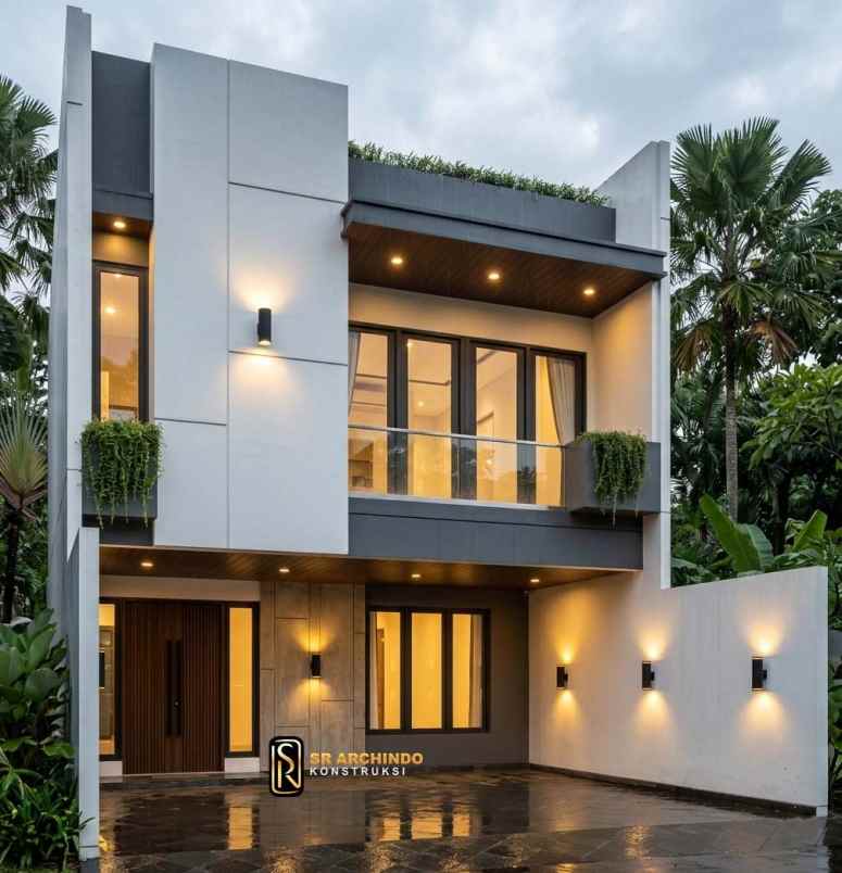 rumah mewah 2 5 lantai nempel villa cinere mas