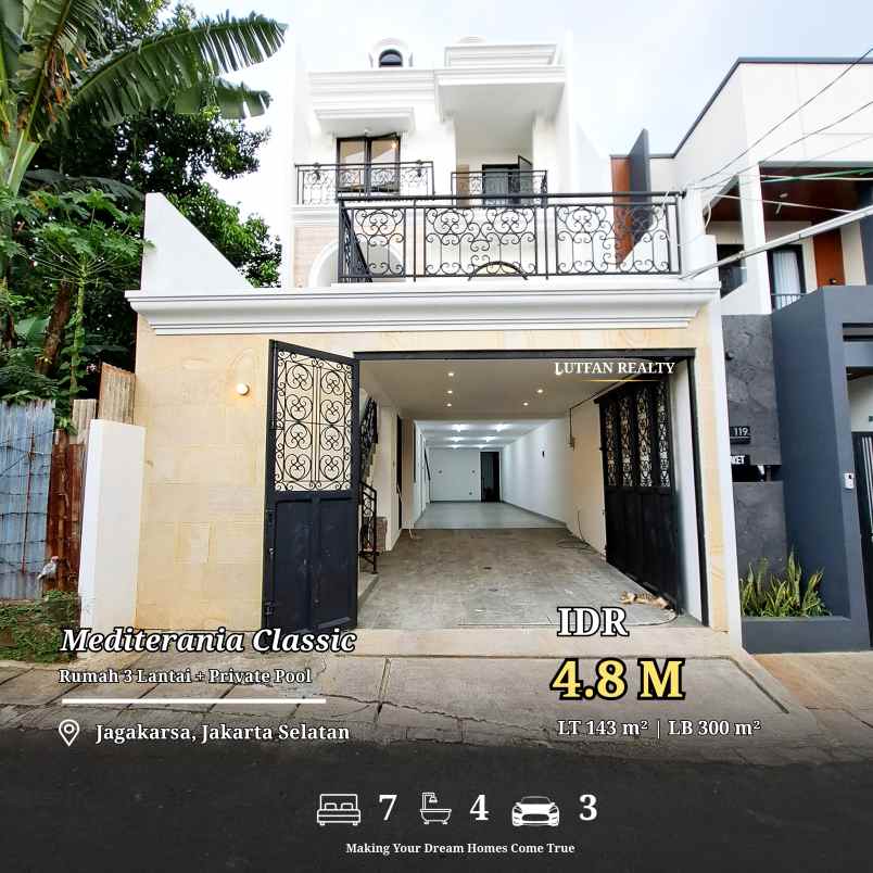 rumah mewah jagakarsa dekat tol brigift