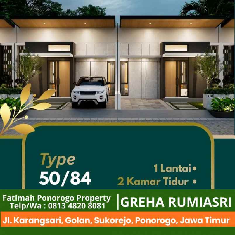 rumah minimalis syariah ponorogo