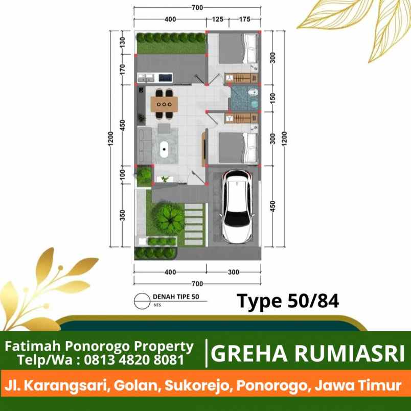 rumah minimalis syariah ponorogo