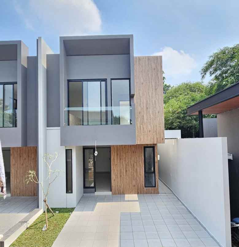 rumah modern di bintaro pondok aren tangsel