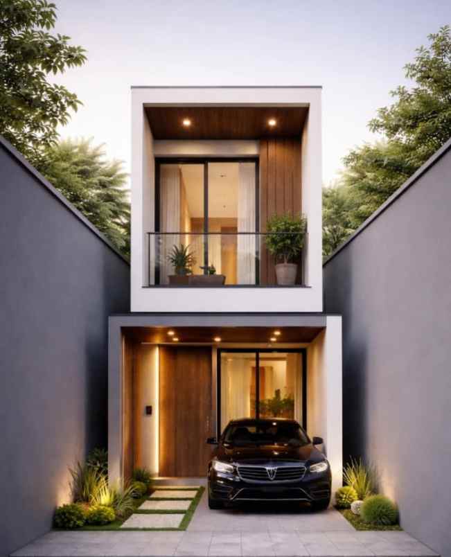 rumah mungil 2 lantai mewah ekslusif bisa kpr