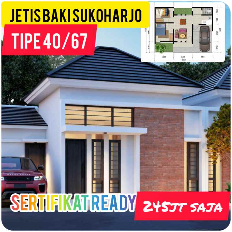 rumah murah dekat pasar daleman baki