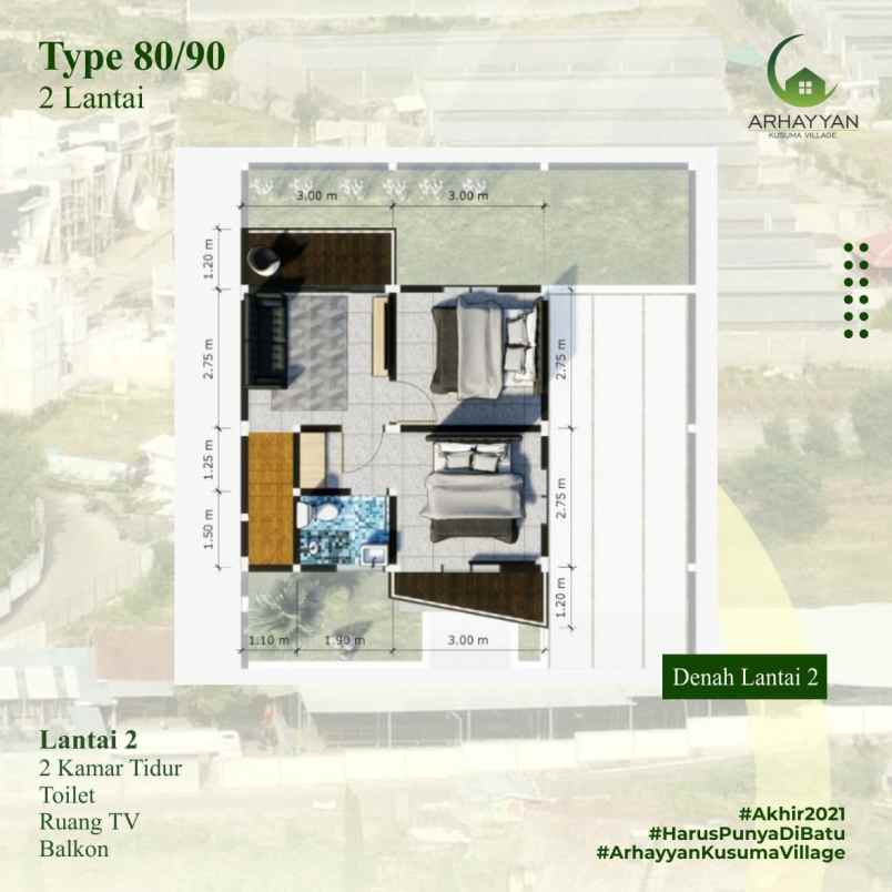 rumah ngaglik kec batu batu kota