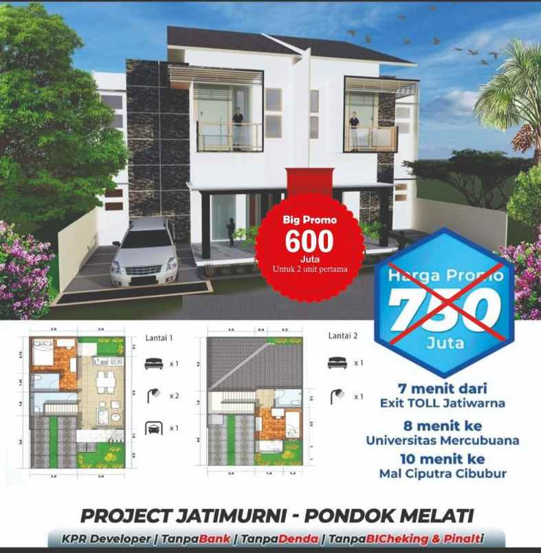 rumah pondok melati
