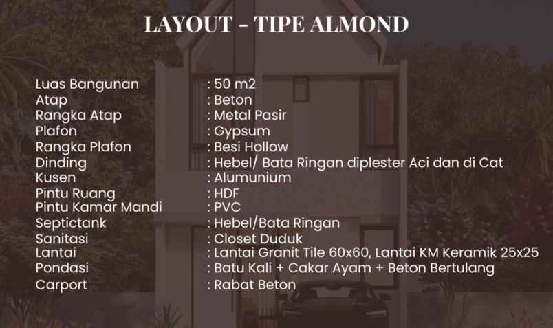 rumah scandinavia termurah kota depok