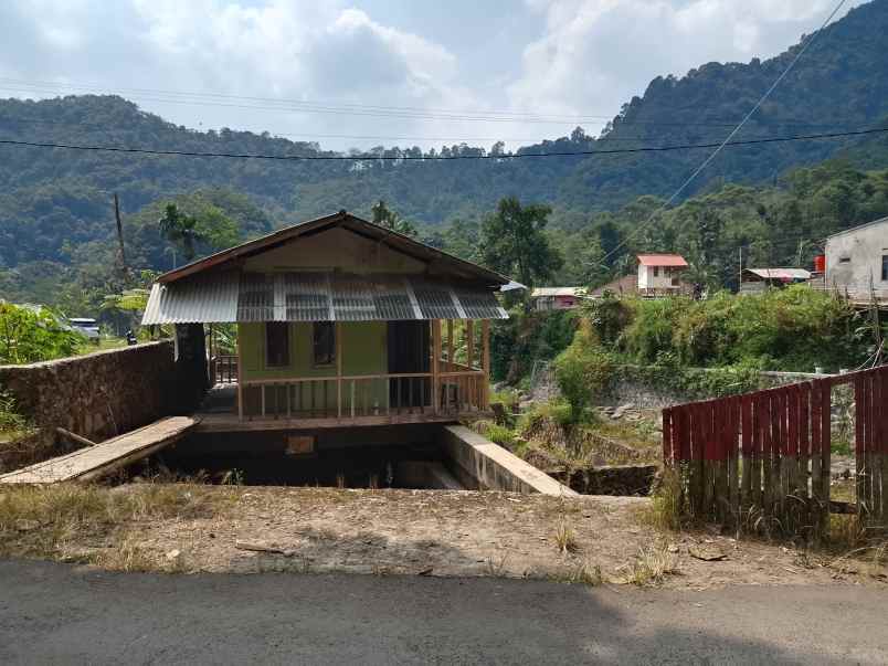 tanah bangunan bekas kolam ikan deras subang