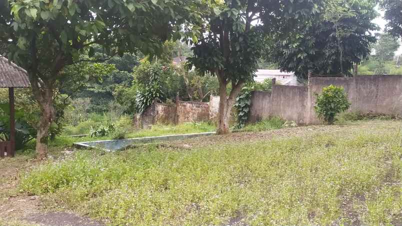 tanah di jalan utama gunung geulis cocok untuk villa