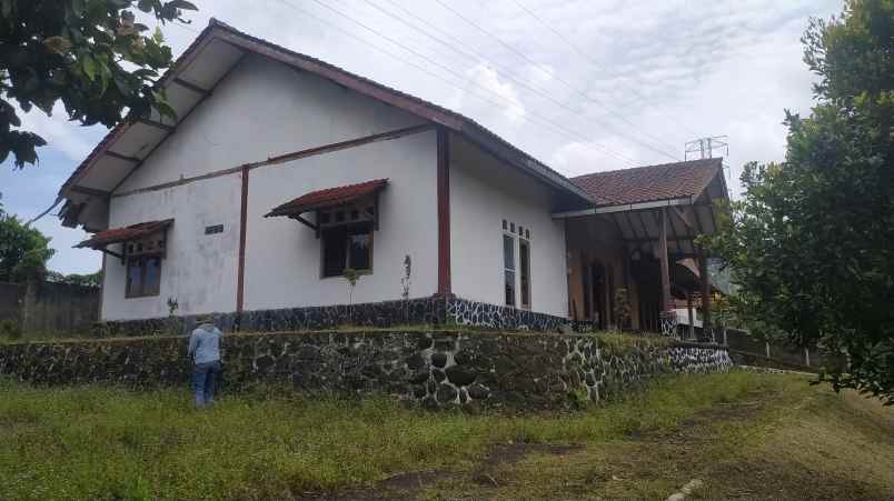 tanah di jalan utama gunung geulis cocok untuk villa