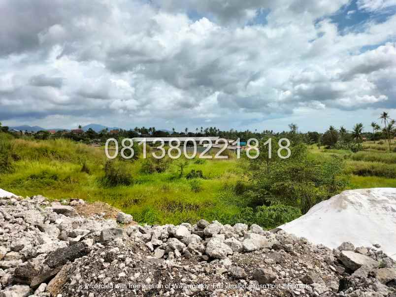 tanah di pinggir jalan lingkar selatan cilegon