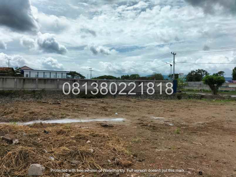 tanah di pinggir jalan lingkar selatan cilegon