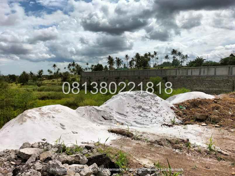 tanah di pinggir jalan lingkar selatan cilegon