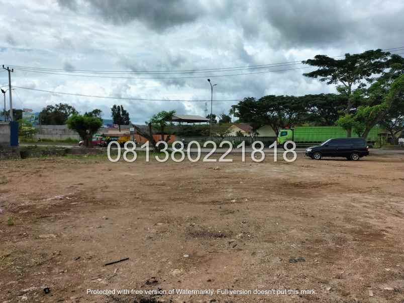 tanah di pinggir jalan lingkar selatan cilegon