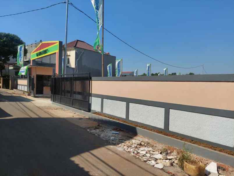 tanah kavling dalam cluster siap bangun akses