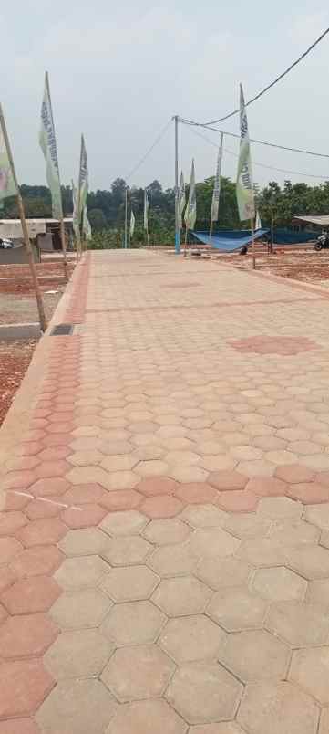 tanah kavling dalam cluster siap bangun akses